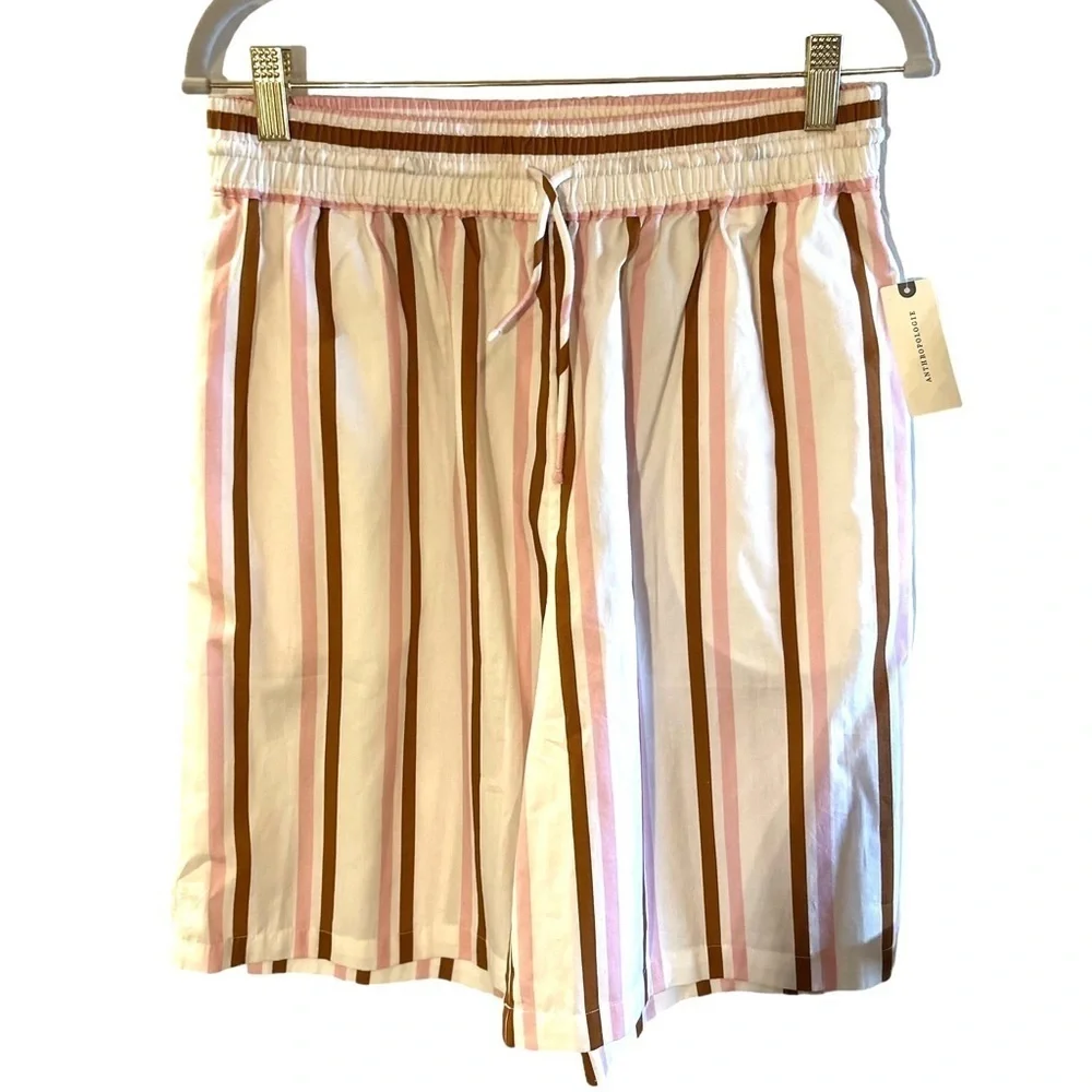 By Anthropologie NWT Boxy Bermuda Shorts in Sz XS